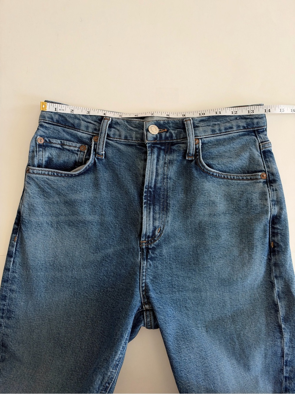 AGOLDE Vintage High Rise Bootcut Jean in Prophecy - Picture 10 of 14